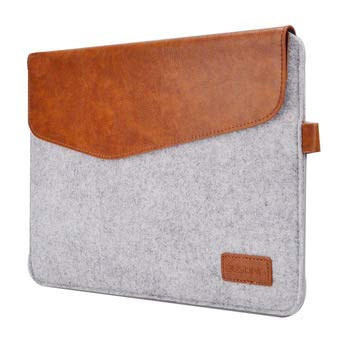Image of OON 14 Inch Laptop Sleeve Thin Felt Grey (Light Grey, 14 Inch)