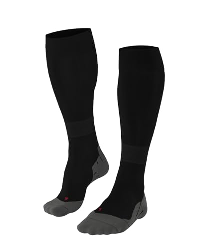 FALKE Women's RU Compression Energy Running Socks, Black (Black-Mix 3010), 8-10.5
