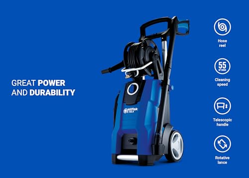 Nilfisk E 145.4 Bar Hogedrukreiniger + schuimsproeier + oppervlaktereiniger + borstel - persreiniger voor het reinigen van buitenruimtes en het wassen van de auto (2100 W) - Afbeelding 3