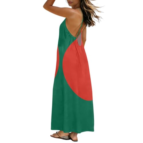 Vestido de tirantes de Bangladesh ideal para lucir un estilo fresco en tus vacaciones de verano