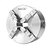 K12-200 four jaw lathe chuck 8'' inch 200mm lathe tool accessory with hardened steel for bench lathe
