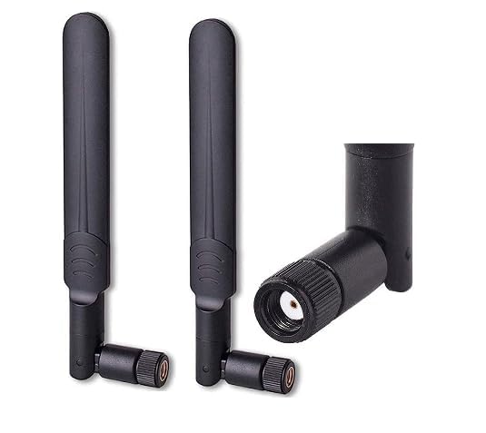 NISTECH RP-SMA Male LTE Flat 5dbi WiFi Whip (Pack of 2) Rubber Duck LTE Antenna 700-2700Mhz Omni Directional Antenna-NRFA010-21-picture-11