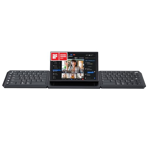 MP Mobile Pixels Tetra Wireless Ergonomic Keyboard, Split...