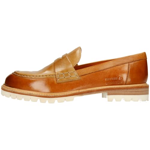 Image of Dry Hay Sand Vegas Loafers by Melvin & Hamilton