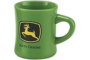 John Deere Green Ceramic Tea Coffee Dinner Mug, 10 ounce