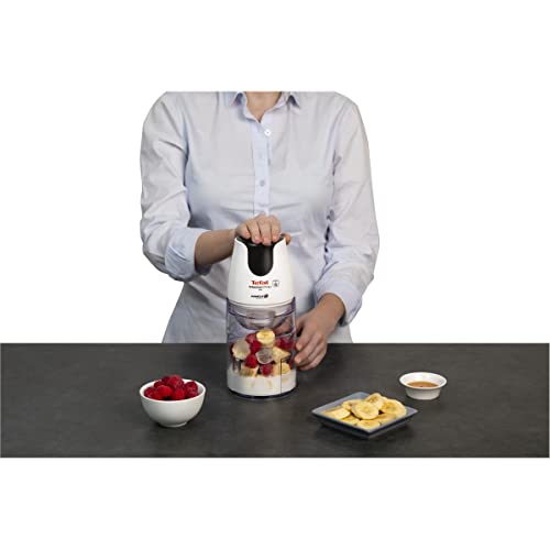 Tefal MB450B ​​​​Električna sjeckalica za hranu 0.5L Transparent White 500W 0.5L Transparent White Plastic 500W 1.04kg 126mm