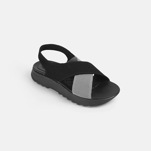 Image of Mochi Women's Breathable Mesh Crisscross Straps Sandal