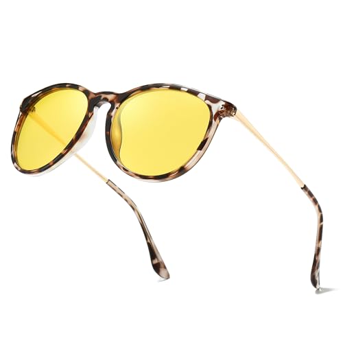 FIMILU Polarized Night Driving Glasses for Men and Women