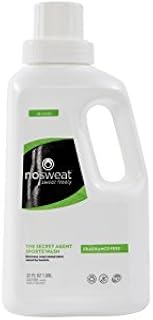 Fragrance Free All Natural Laundry Detergent for Athletic Clothes