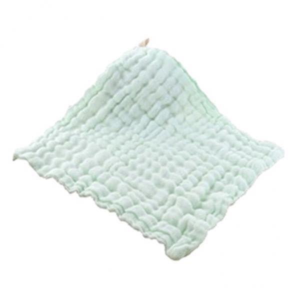 CALANDIS™ 2xPure Cotton Infant Face Hand Bath Saliva Towel Baby Bibs Handkerchief green | Baby | Feeding | Baby Bibs & Burp Cloths-image-48