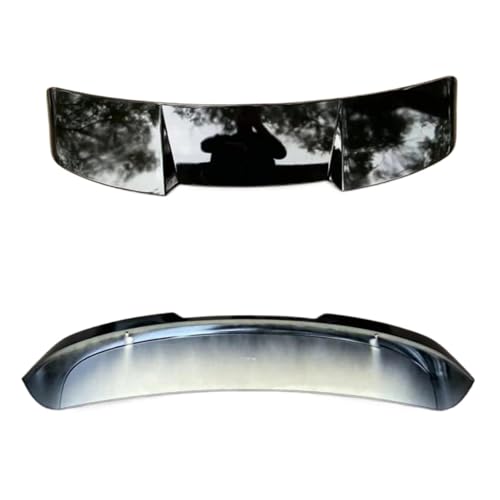Alerón Aleta para A6 C7 C8 Avant 2011-2022 para Allroad Spoiler Atap ABS Plastik Sayap Ekor Mobil Sayap Belakang Sayap Alerón Trasero Auto(Style D)