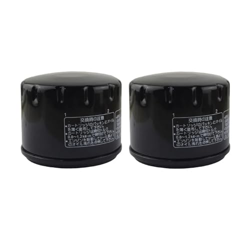 Filtre à huile moto pour Atlantic Sprint Scarabeo 400 500 et Shiver 750 (Lot de 2)