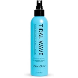 THESALONGUY Tidal Wave Sea Salt Spray for Hair – Volumizing & Texturizing Beach Wave Spray for Men & Women | Matte Finish, Light Hold, Alcohol-Free | All Hair Types | 8 oz