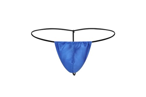 Male Sexy G-string Underwear Party Nightclub Thin Strap T-Back Nylon Thong Under Panties