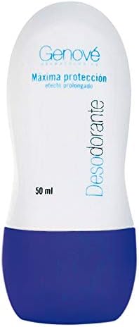 Genové Desodorante neutro dermatológico para pieles delicadas y sensibles, máxima protección, 50 ml