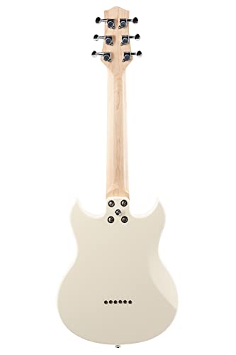 vox sdc-1 mini electric guitar right-handed - white