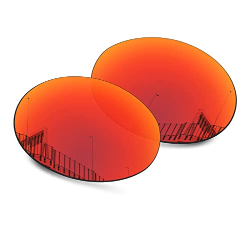 Image of Well-aimed Replacement Lenses Compatible with Oakley Eye Jacket Redux OO9438 Sunglasses - Red Iridium Polarized