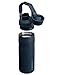 Stanley IceFlow Fast Flow Water Bottle 16 oz | Angled Spout Lid | Lightweight and Leakproof for Travel and Sports | Insulated Stainless Steel | BPA-Free | Navy