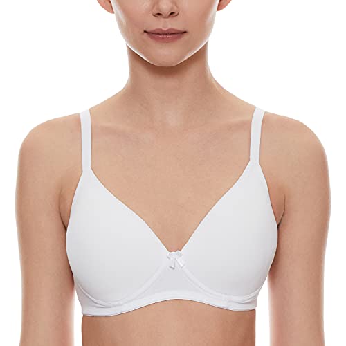 Image of Max Cotton Women's Solid Padded Non-Wired Bra