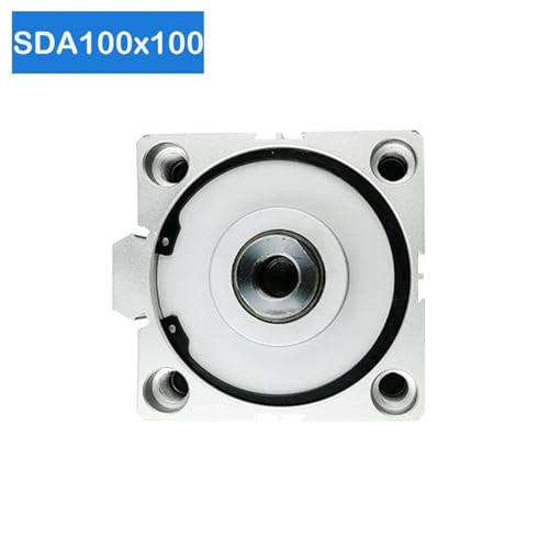 Cylindre pneumatique SDA100x100 à double action : puissance et compacité - 6