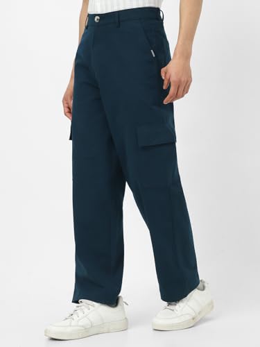 Image of Urbano Fashion Men's Loose Mid Rise Cargo Pant