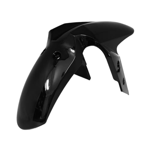 Garde-boue avant de moto compatible avec Kawasaki Ninja 300 250 2013-2017 carbone noir brillant