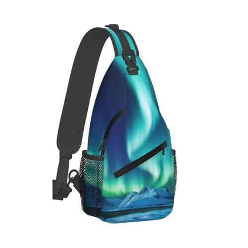 Bolso cruzado Northern Lights casual negro miniatura 2