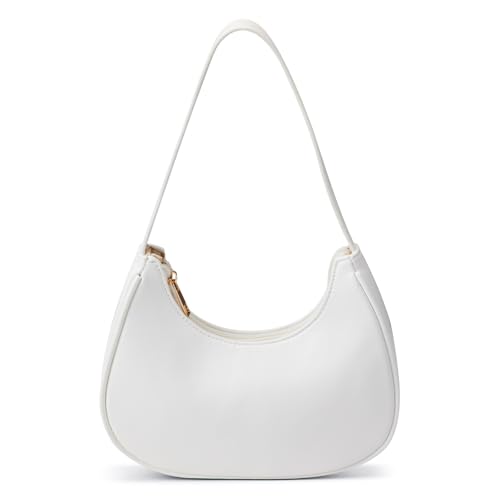 Shoulder Bags for Women Mini Clutch Purse with Zipper Closure,Classic Cute Hobo Tote Handbag