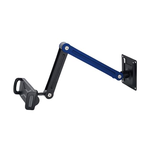 Support rotatif 360° téléphone et tablette mural pliable bureau - 4