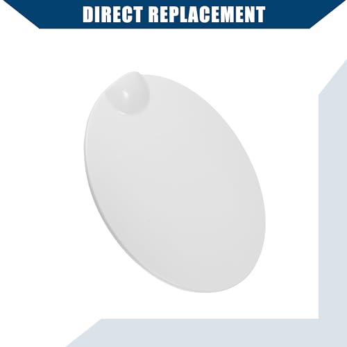 Hihaha Gas Tank Door Fuel Cap Filler Cover for Ford F-150 2009-2014 / Gas Door Replacement/Outer Durable Plastic / 1Pcs White - Image 5