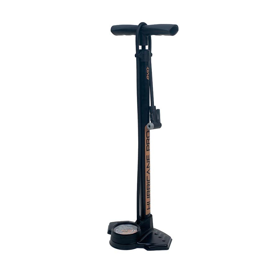 EVO, Hurricane Pro, Floor Pump, SmartHead, 160psi, Black/Gold - 760536-01