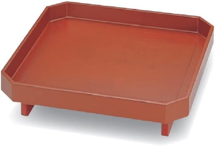 Amazon｜越前漆器 漆遊館 隅切 足付膳 (根来)｜トレイ・盆 オンライン通販