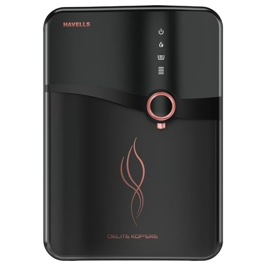 Havells Delite Kop'ere Water Purifier | RO+UV+pH Balance| Stainless Steel Tank