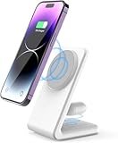 Super absorption magnétique : les aimants puissants alignent automatiquement votre téléphone et peuvent placer le téléphone avec une adsorption horizontale et verticale mais ne tombe pas facilement. Ce chargeur magnétique sans fil vous offre une charge plus rapide et plus facile avec un emplacement magnétique pratique tout en assurant que votre téléphone reste solidement monté.