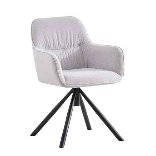 B&D home Esszimmerstuhl Latona, Drehstuhl Polsterstuhl Loungesessel...