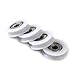Produktbild 4 Stück U Rillenrad Führungsrolle Sealed Rail Kugellager Möbel 5x23x7mm