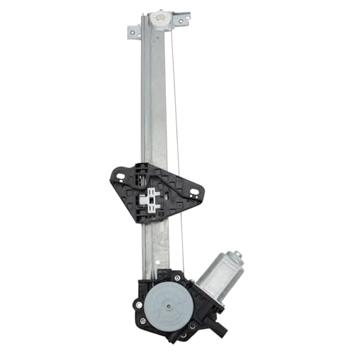 Image of TRQ Rear Right Power Window Regulator & Motor Assembly Passenger Side Compatible with 2008-2012 Acura RDX