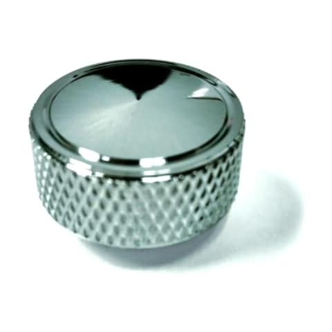 Pirate Mfg Chrome Knurled Air Cleaner Wing Nut 1/4"-20, Fits Universal Hot Rod Cover