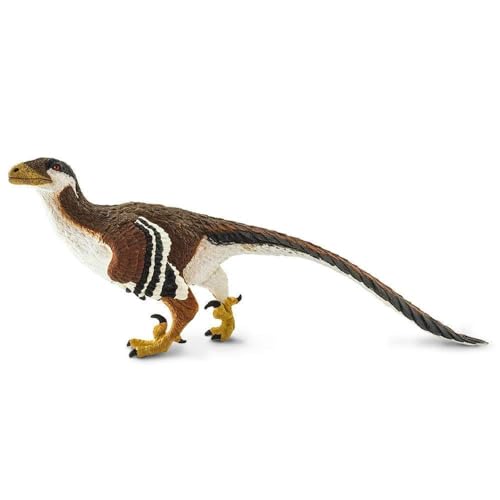 Safari Ltd. Deinonychus Figurine - Detailed 8.75' Plastic Model Figure - Fun Educational Dinosaur Play Toy for Boys, Girls & Kids Ages 3+