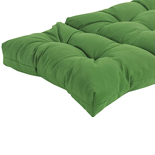 Image of QILLOWAY Outdoor Chaise Lounge Cushion 74x22x4 Inch, Waterproof Weather Resistant Replacement Pad for Patio Pool Furniture, Green
