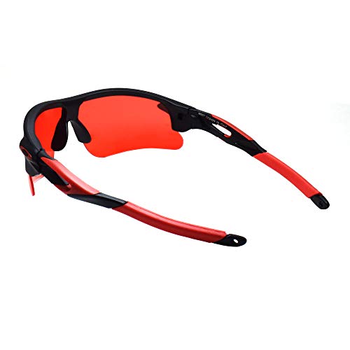 Image of Peter Jones Men Wrap Around Sunglasses Frame, Transparent Lens Free Size (NDM007)