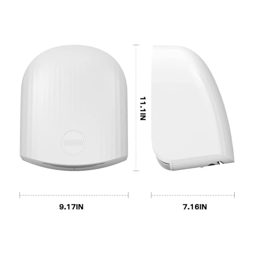 Secador de manos automático con sensor inteligente para baños comerciales 8