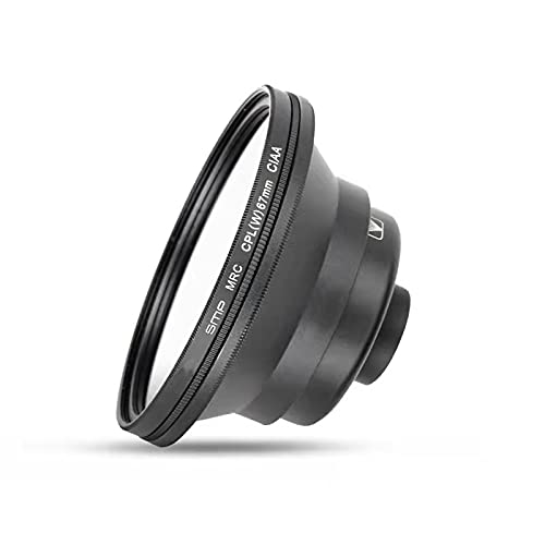 12 mm szerokokątny adapter do obiektywu telefonu komórkowego może być podłączony do filtra CPL/GND/ND