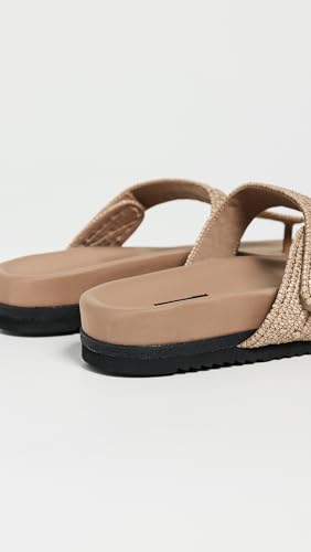 R0AM Women's Raffy T Strap Slides3