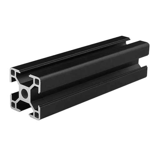 Profilé aluminium 3030 pour simracing et bureau de création moderne noir
