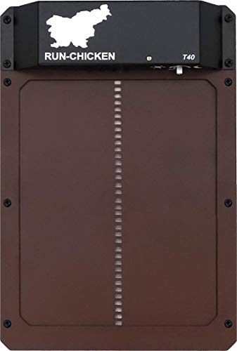 Run-Chicken Model T12, Automatic Chicken Coop Door, Full Aluminum Doors, Powder Coated, Light