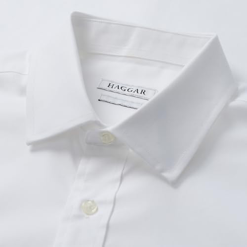 Haggar Men's Premium Comfort Classic Fit Dress Shirt4