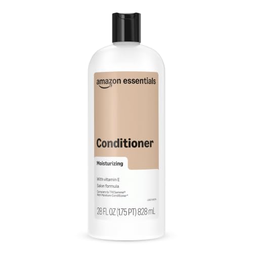 Amazon Essentials Conditioner, 28 Fluid Ounce | Moisture Rich | Pack of 2 (Previously Amazon Basics) image 4