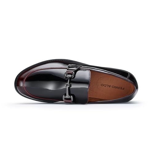 Image of Ferro Aldo Men's Premium Moc Toe Loafers | Casual & Dress Styles with Tassels & Horsebit Buckles