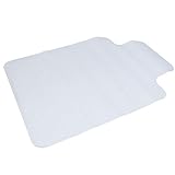 Stuhlmatte Transparente Bodenteppichmatte, rutschfeste Bodenschutzmatte für Teppich-Hartböden T-förmige PVC-Bodenmatte Bürostuhlmatte mit Nietenboden für Stühle Schreibtische Home Office